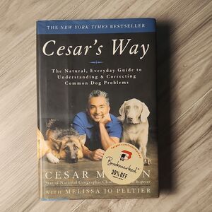 Cesar's Way HC Cesar Millan Dog Training Guide Harmony Books Hardcover Pet